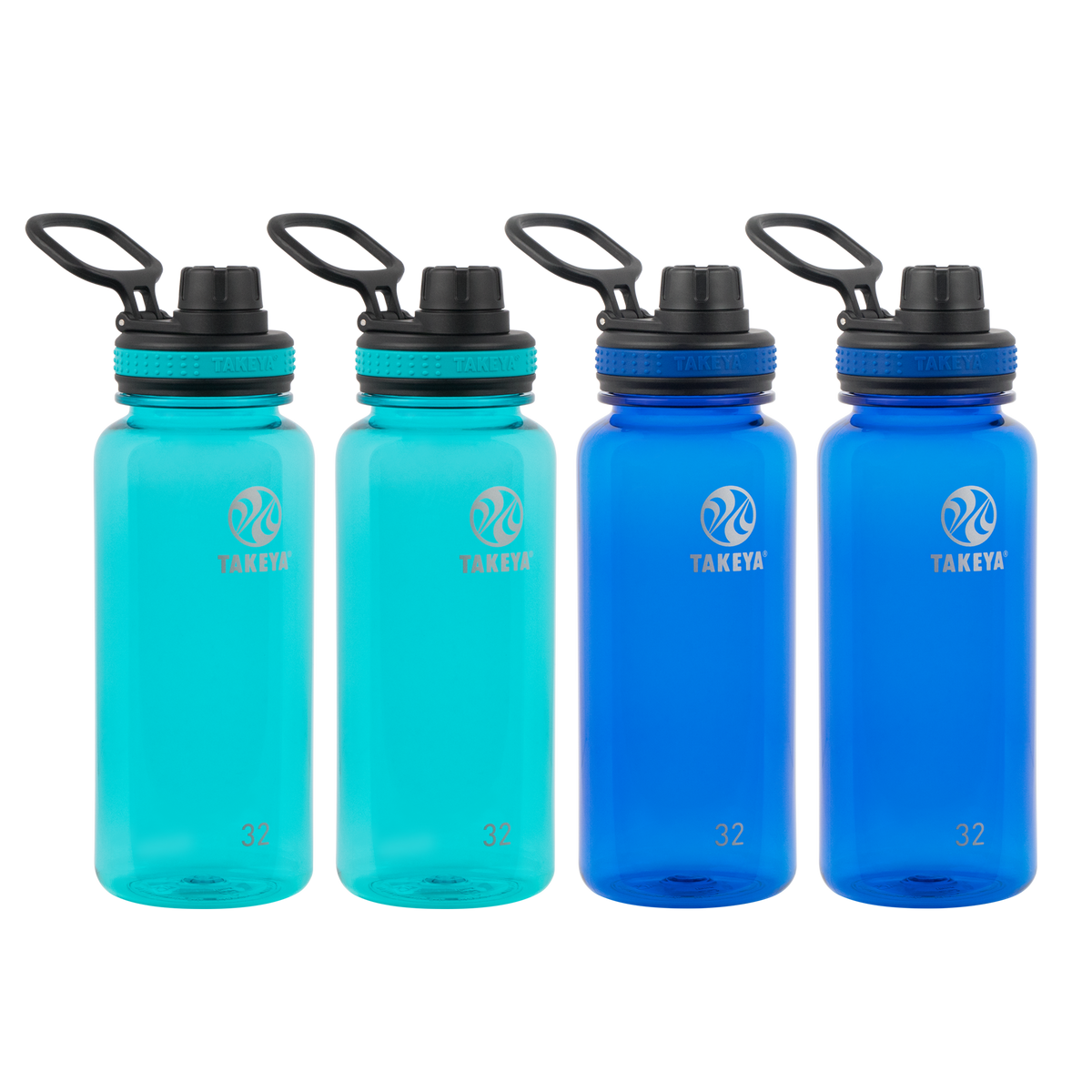 tritan-water-bottle-with-spout-lid-4-pack-s4 50276-Tritan-Spout-32-4pk-Ocean-Royal-angle.png