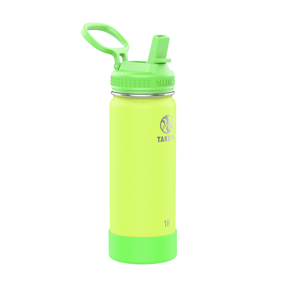 actives-kids-glow-in-the-dark-water-bottle-with-straw-lid-a9 51075-Actives-Kids-Straw-18-GID-LightningGreen-angle.png