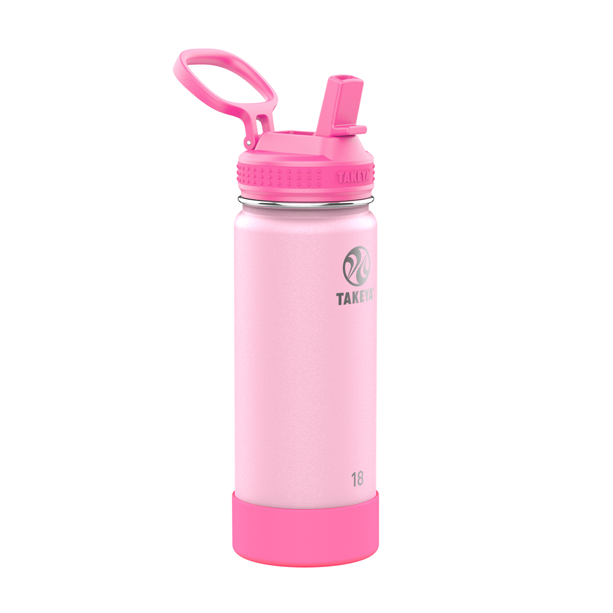 actives-kids-glow-in-the-dark-water-bottle-with-straw-lid-a9 51076-Actives-Kids-Straw-18-GID-SummerGlowPink-angle.png