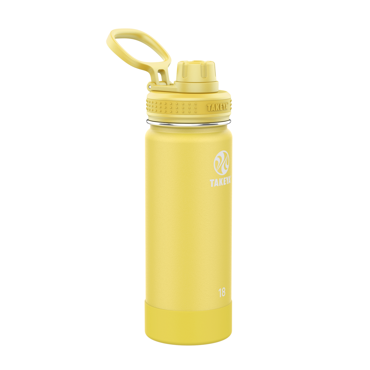 actives-water-bottle-with-spout-lid-i9 51159-Actives-Spout-18-Canary-angle.png