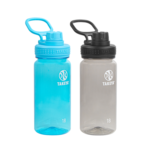 tritan-water-bottle-bundle-with-spout-lid-2-pack-t4 51476-Tritan-Spout-18-2pk-BreezyBlue-StormyBlack-Front_1.png