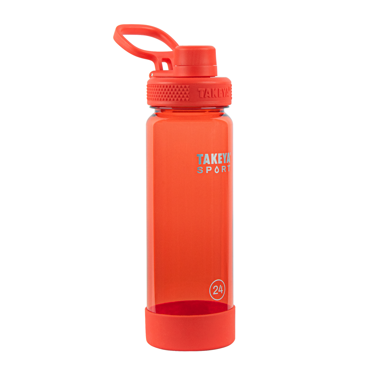 tritan-sport-water-bottle-with-spout-lid-e4 51667-TKS-Tritan-Spout-24-ProFire-frontangle.png