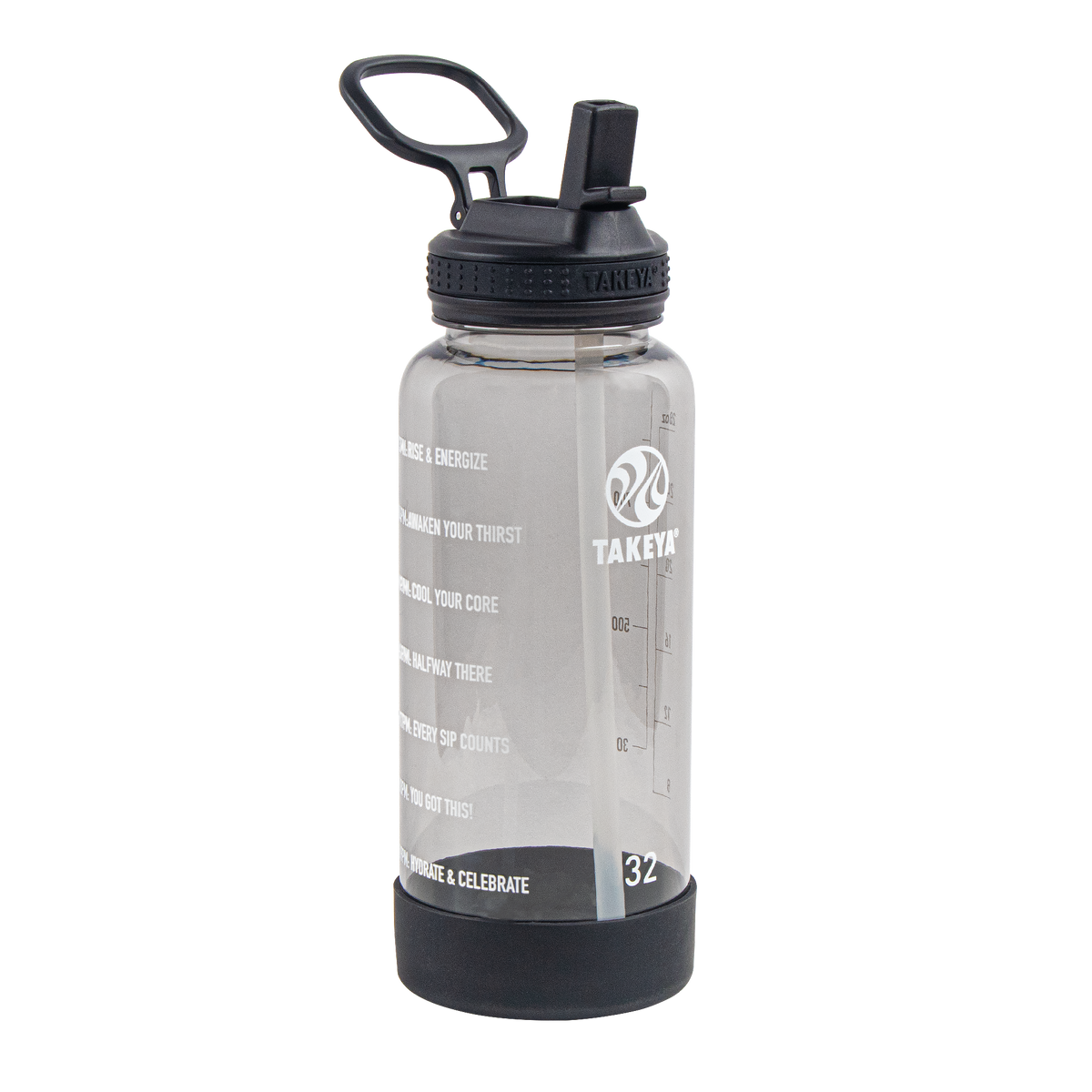 tritan-motivational-water-bottle-with-straw-lid-y2 52539-Tritan-Straw-Motivational-32-StormyBlack-frontangle.png