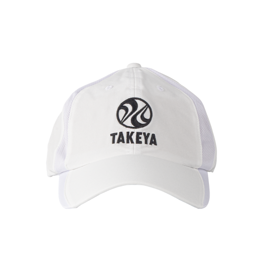 takeya-sport-vented-adjustable-hat-z6 97285-TK-PB-Hat-White-Front.png